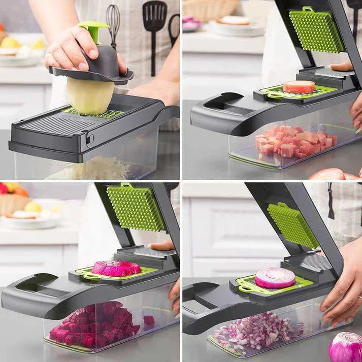 12 in 1 Multifunctional Vegetable Slicer Cutter